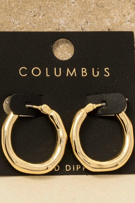 Chunky Hoop Earrings