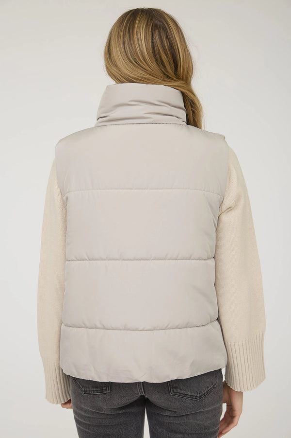 Puffer Vest - Cement