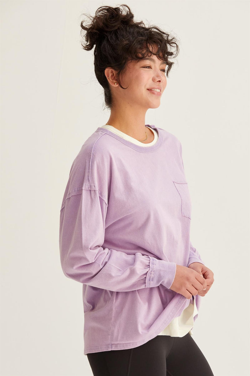 Pocket Tee - Lavender