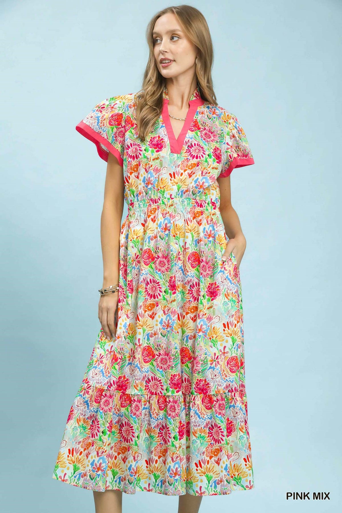 Halter Neck Smocked Maxi Dress Back Alley Boutique Halter Neck Smocked Maxi Dress Back Alley Boutique