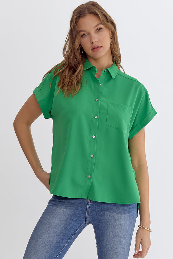 'You're So Classic' Top - Green