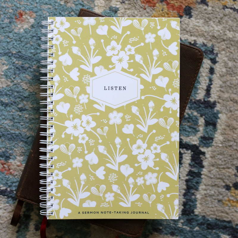 Sermon Notebook | Marigold Floral