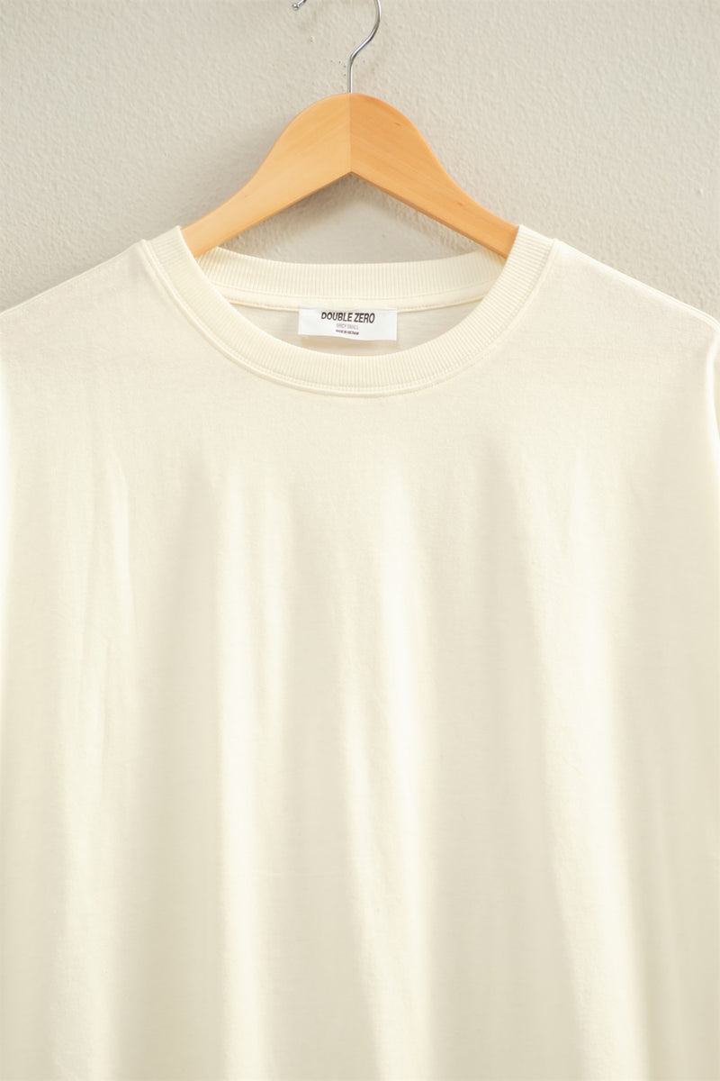 Oversized Tee - Cream