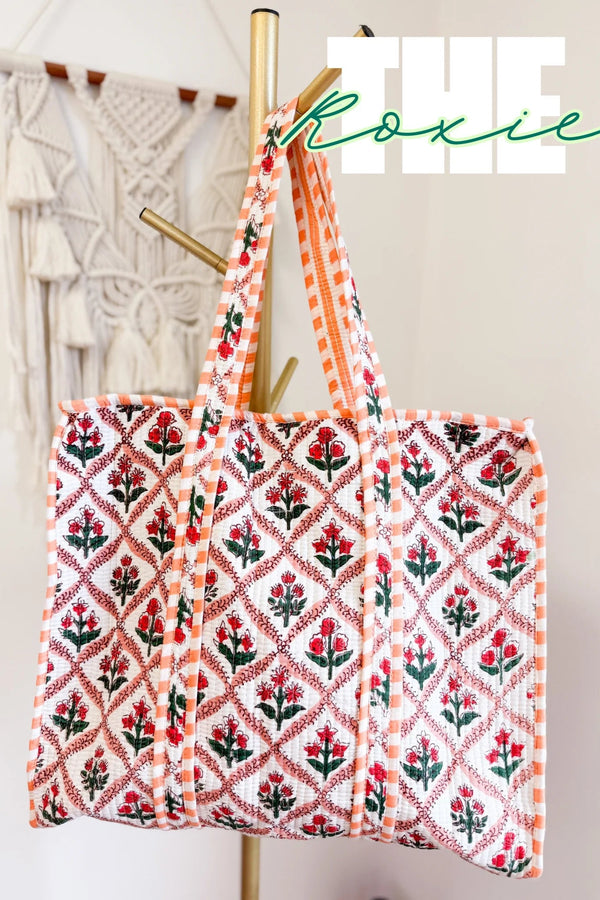 Roxie Quilted Tote Bag