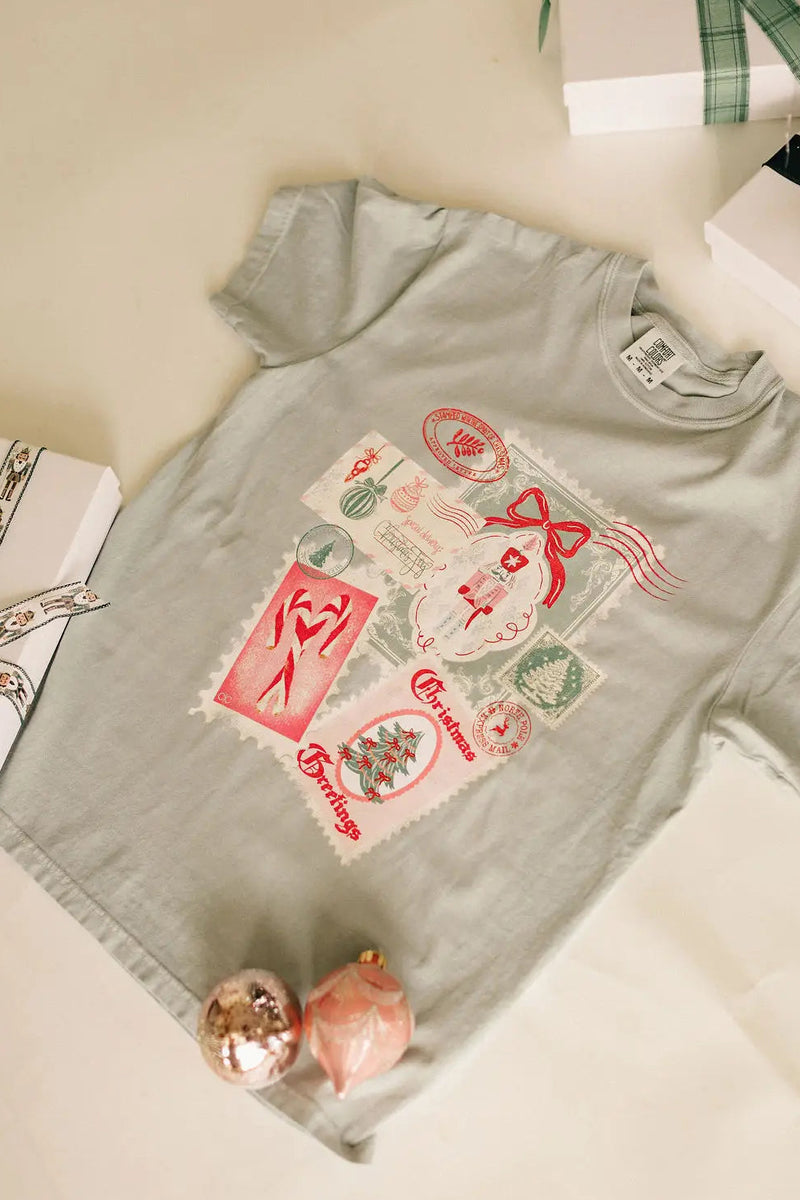 Christmas Post Card Tee