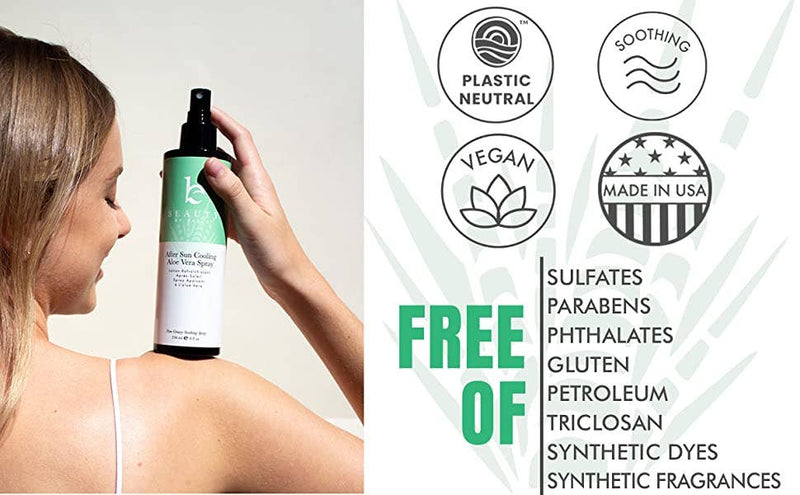 After Sun Aloe Vera Cooling Spray | Beauty by Earth