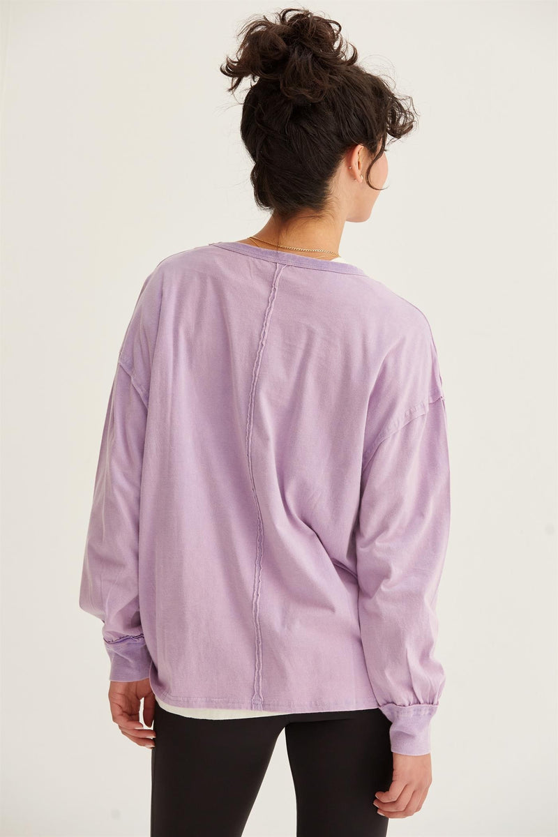 Pocket Tee - Lavender