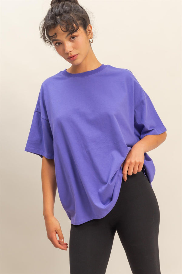 Oversized Tee - Iris