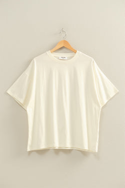 Oversized Tee - Cream