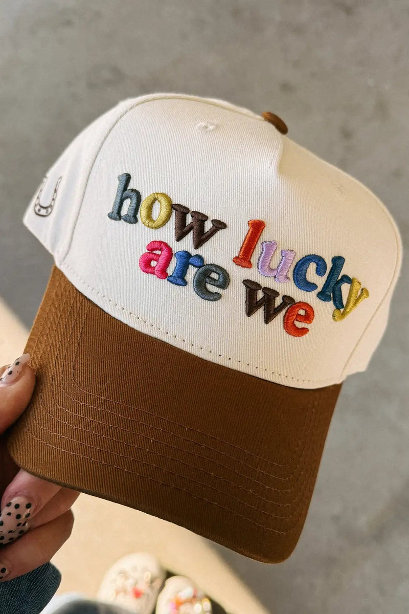 How Lucky Are We Trucker Hat