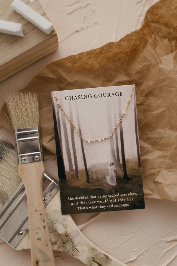 Chasing Courage Necklace | Dear Heart