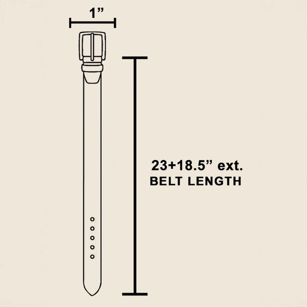 Western Intricate Chain Belt - Silver