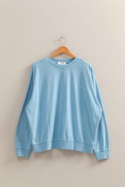 'Easy Days' Sweatshirt - Blue