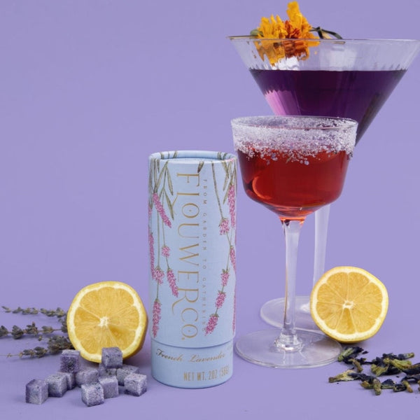 French Lavendar Cocktail Cubes