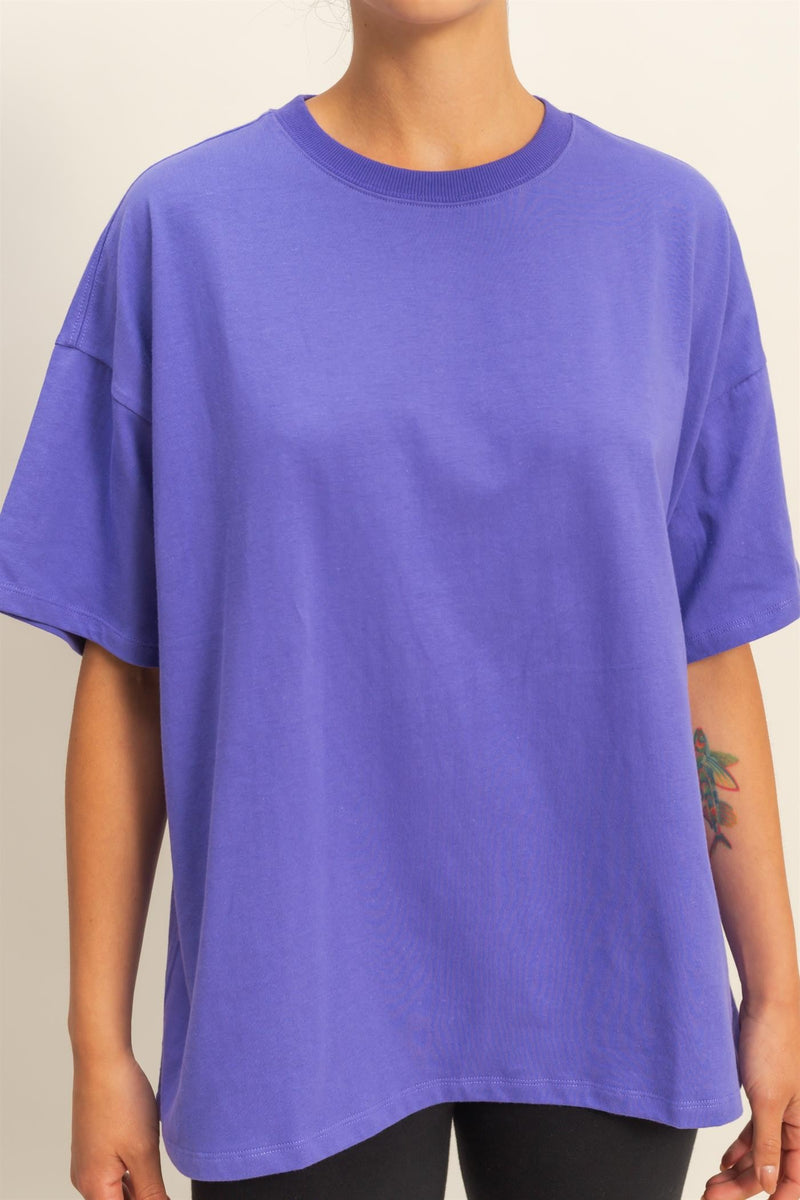Oversized Tee - Iris