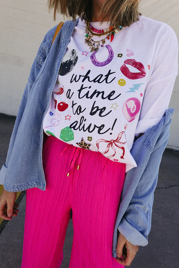 Time To Be Alive Graphic Tee