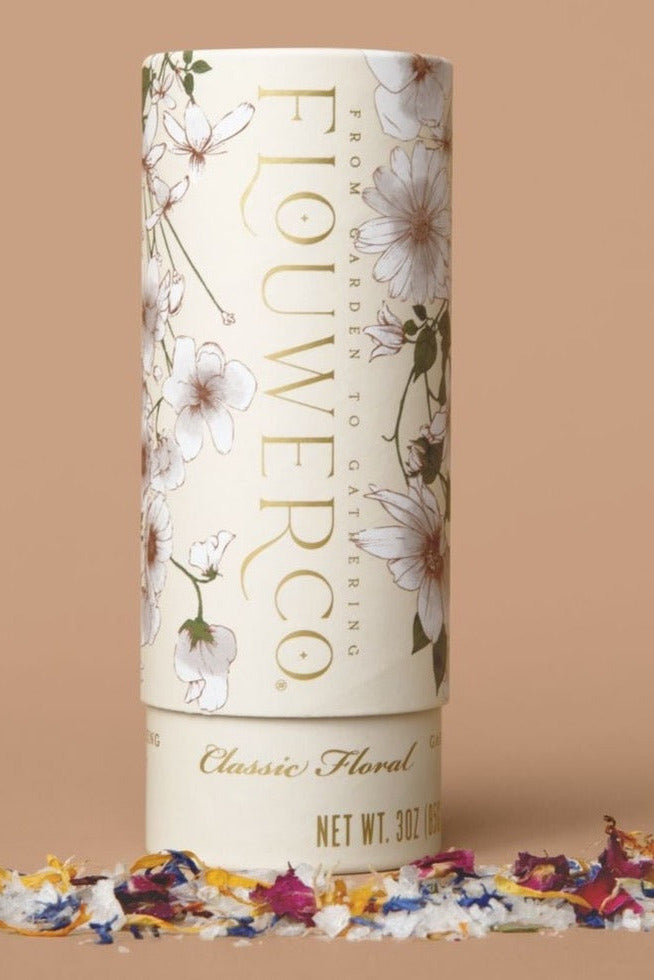 Classic Floral Garnishing Salt