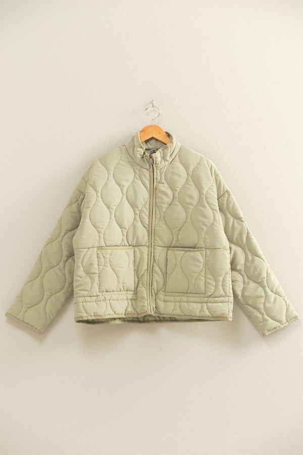 'Feels Just Right' Jacket - Sage