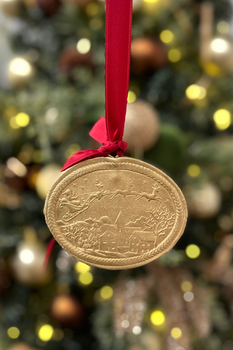 Santa's Sleigh Ornamebnt