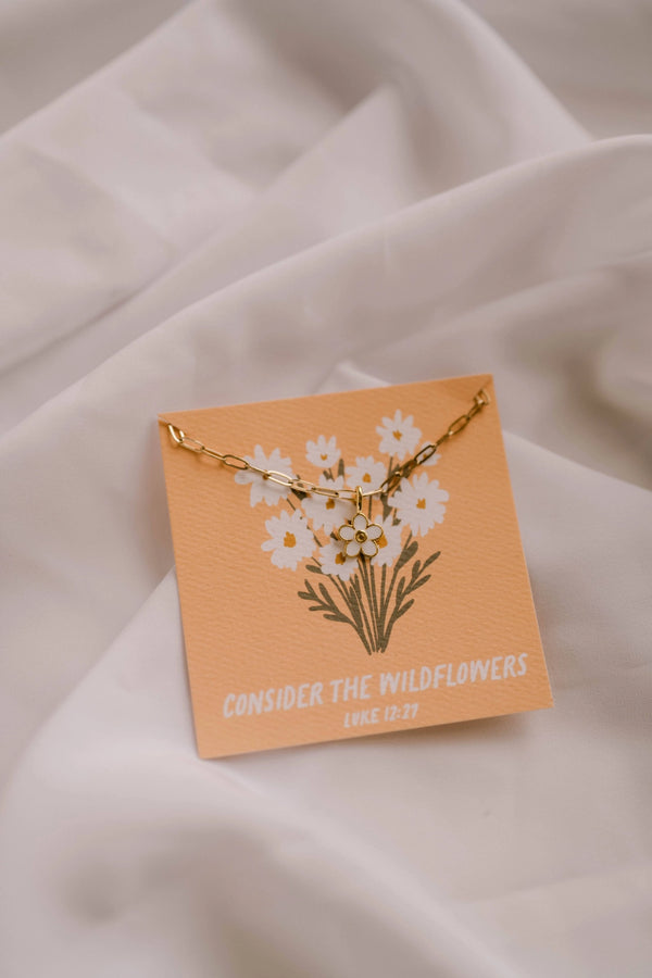 Consider the Wildflowers Necklace | Dear Heart