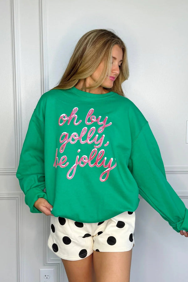 Oh By Golly Sweatshirt | Poppy & Pine