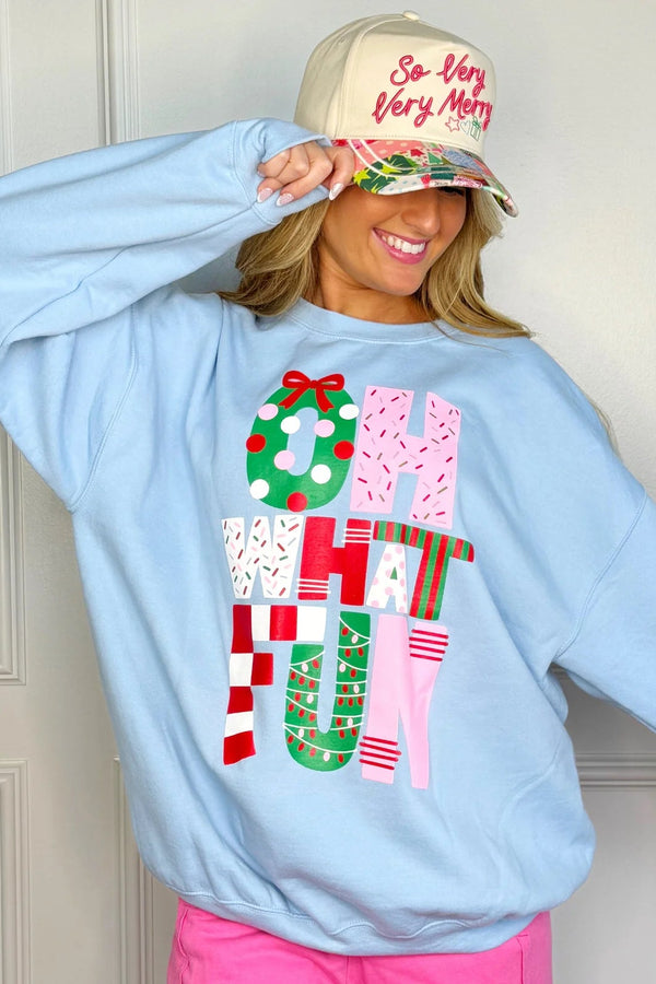 Oh What Fun Sweatshirt | Poppy & Pine