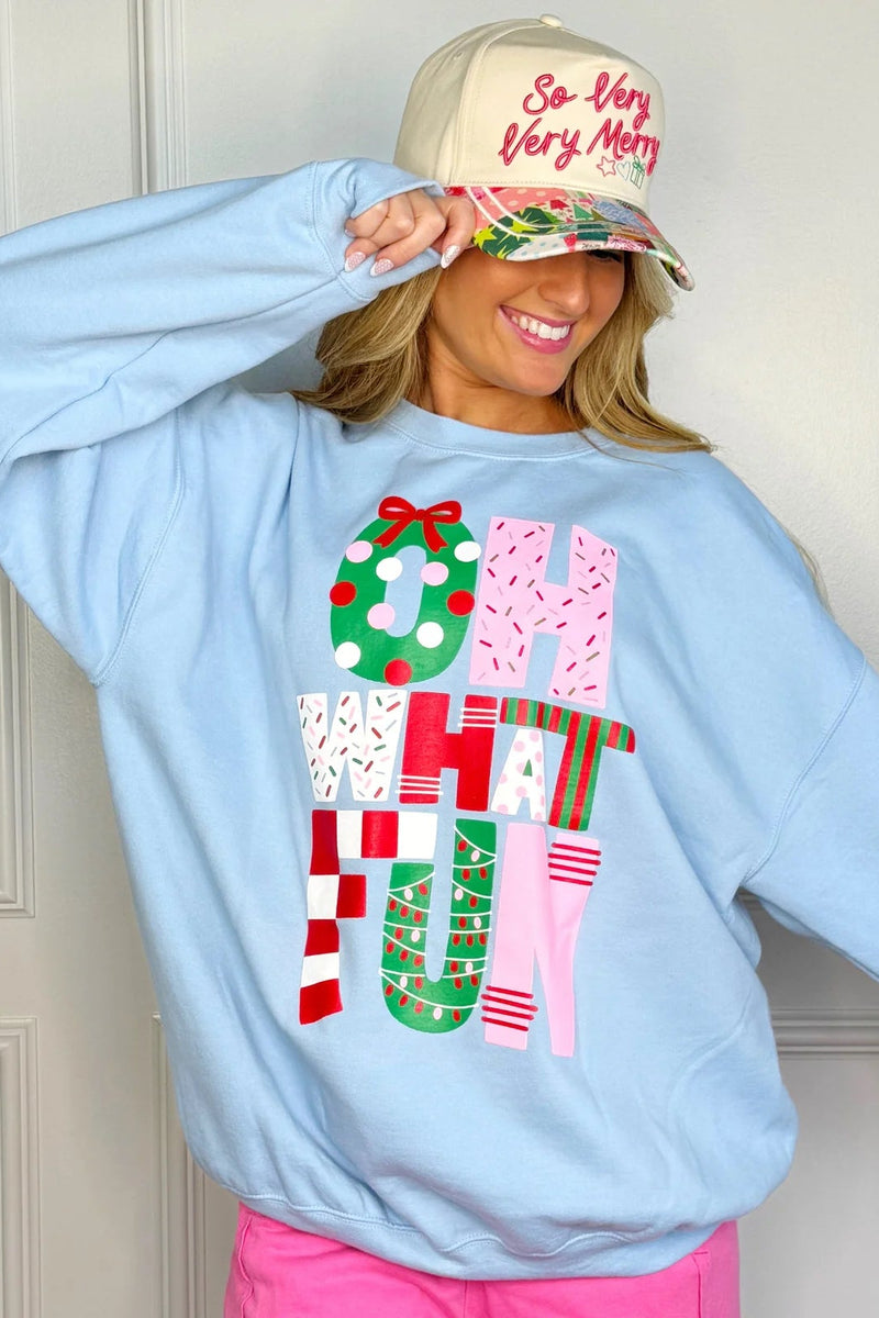 Oh What Fun Sweatshirt | Poppy & Pine