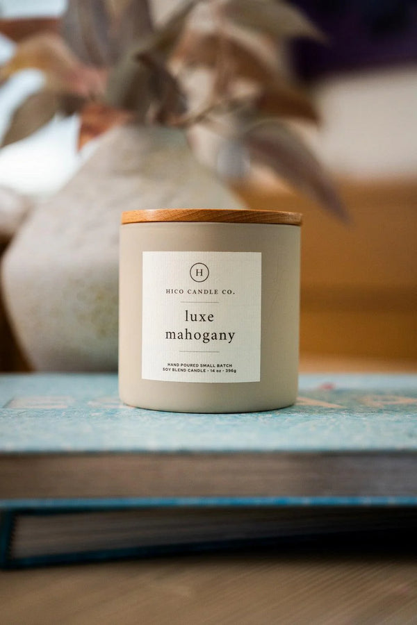 Luxe Mahogany 14 oz | Hico Candle Co