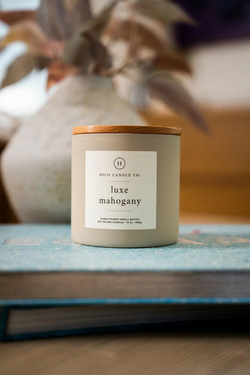 Luxe Mahogany 14 oz | Hico Candle Co