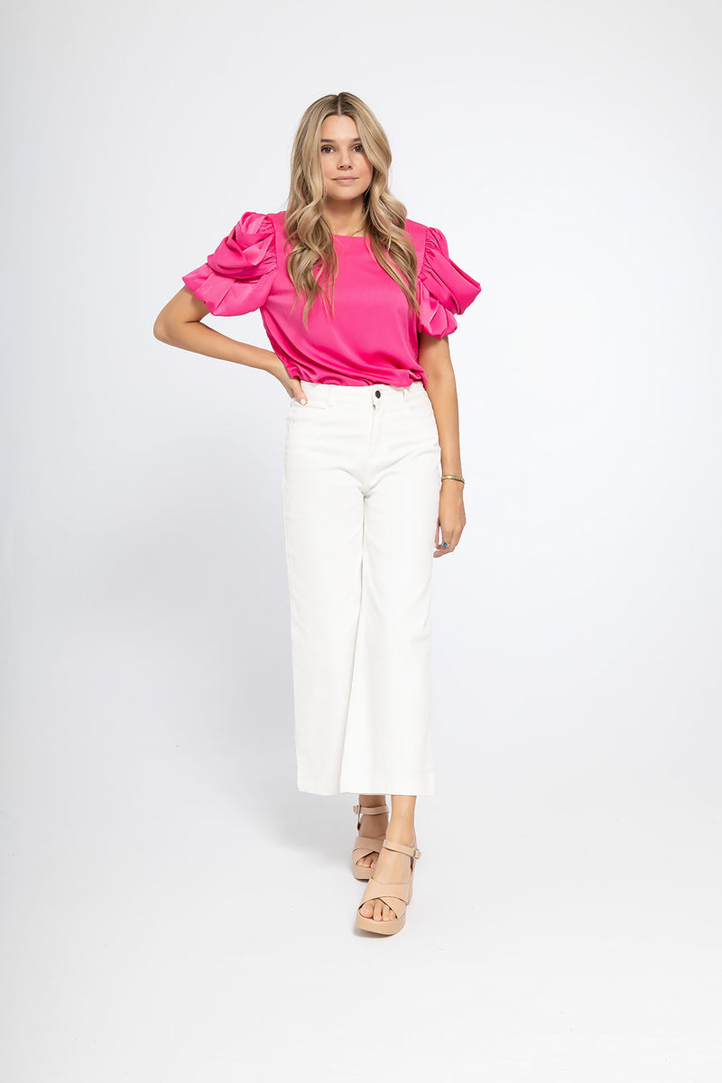 'With Ease' Top - Pink