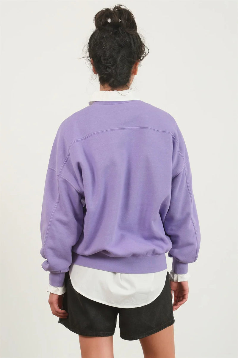 'Keep It Casual' Sweatshirt - Lavender