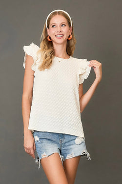 'Meant to Be' Top - Cream