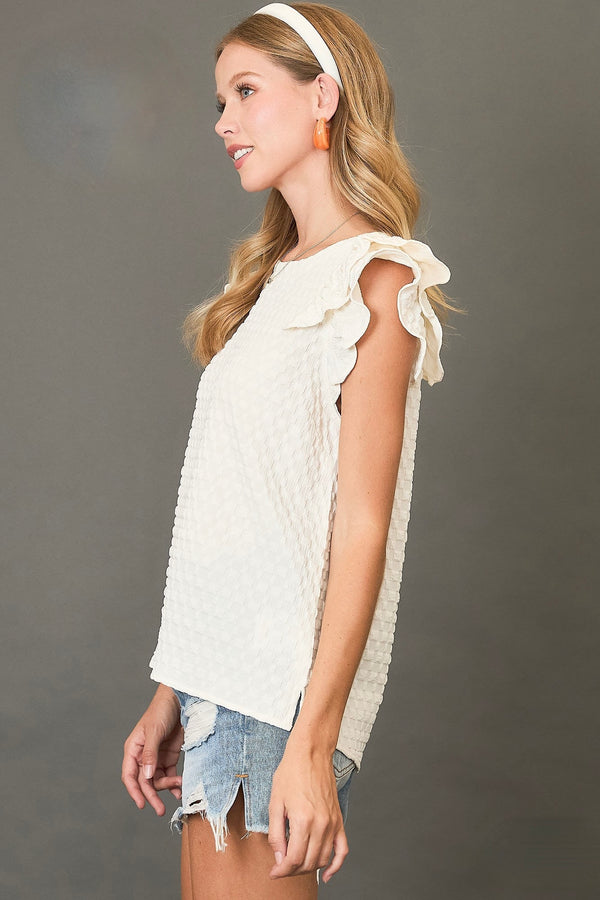 'Meant to Be' Top - Cream