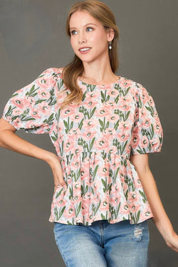 'Always Lovely' Top - Blush