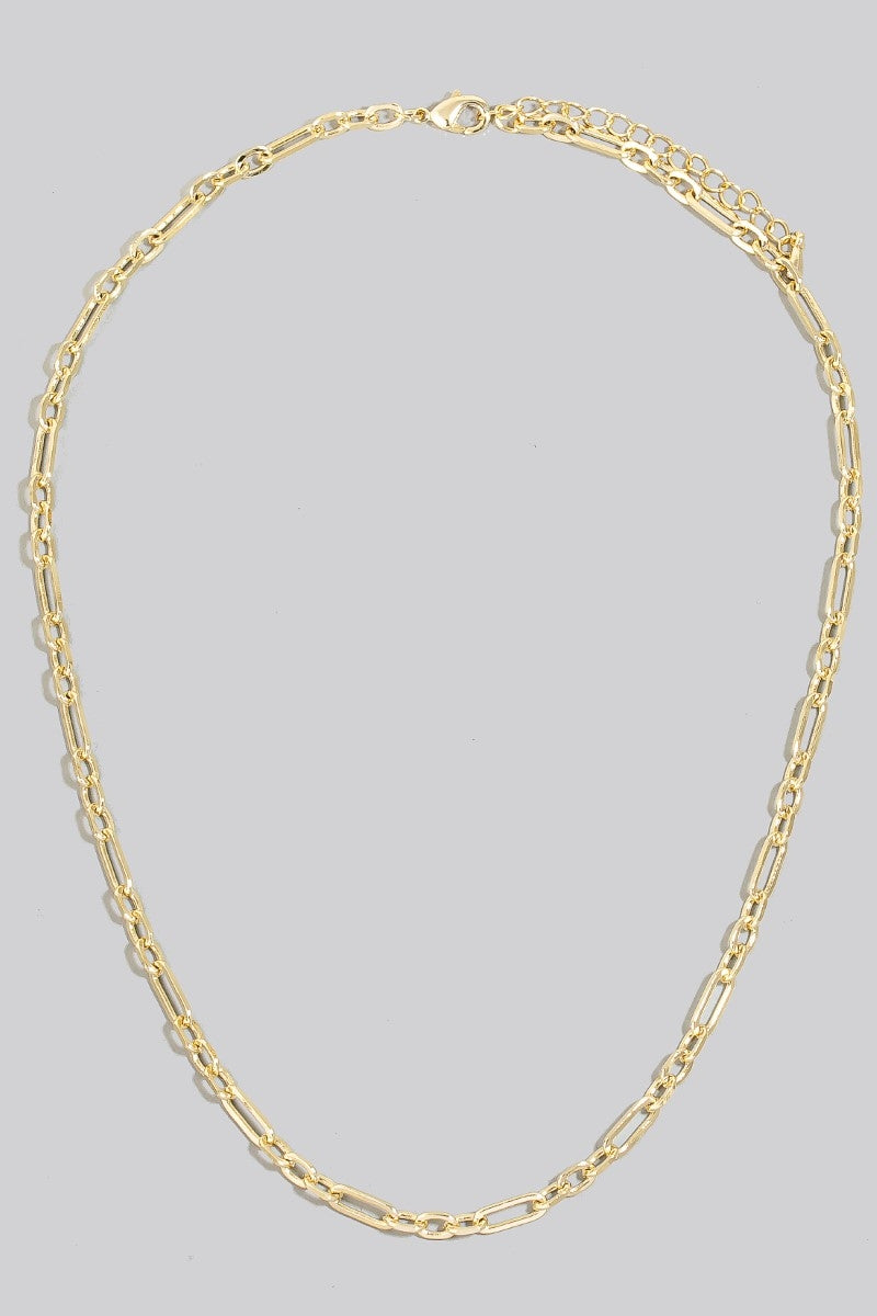 Metallic Chain Link Necklace