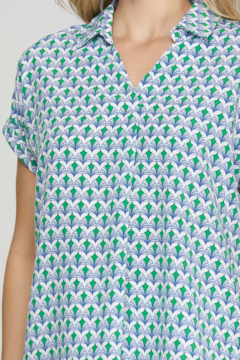 'Back Again' Top - Green