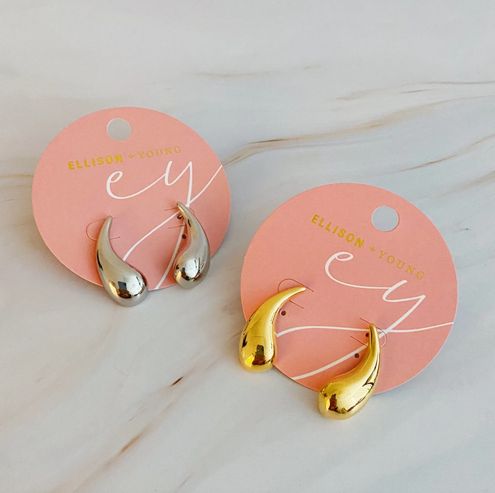 Gold Mini Teardrop Earrings – Back Alley Boutique