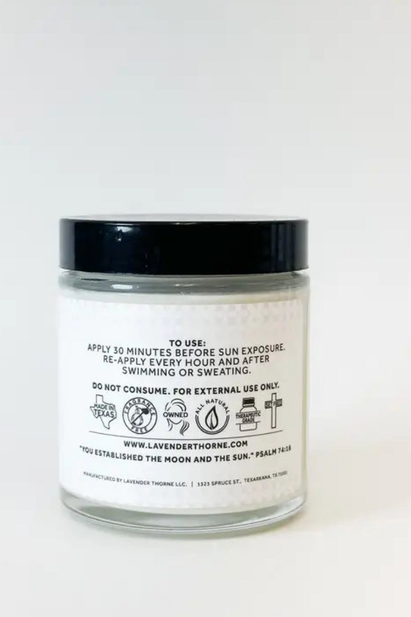 Beach Bum - Natural Sunblock