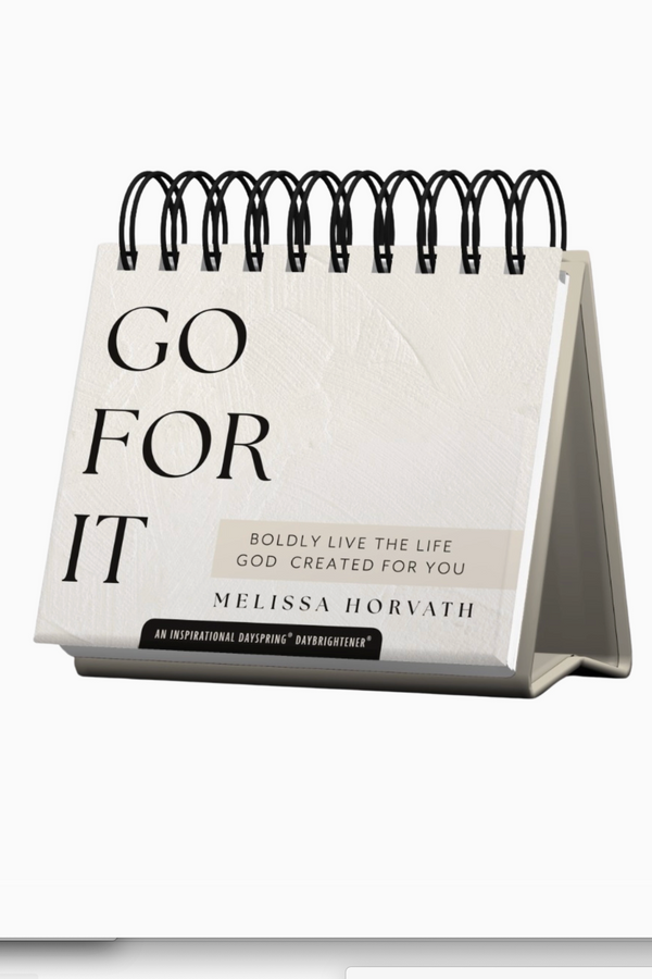 Go For It: Boldly Live the Life God Created for You -  Inspirational Perpetual Calendar