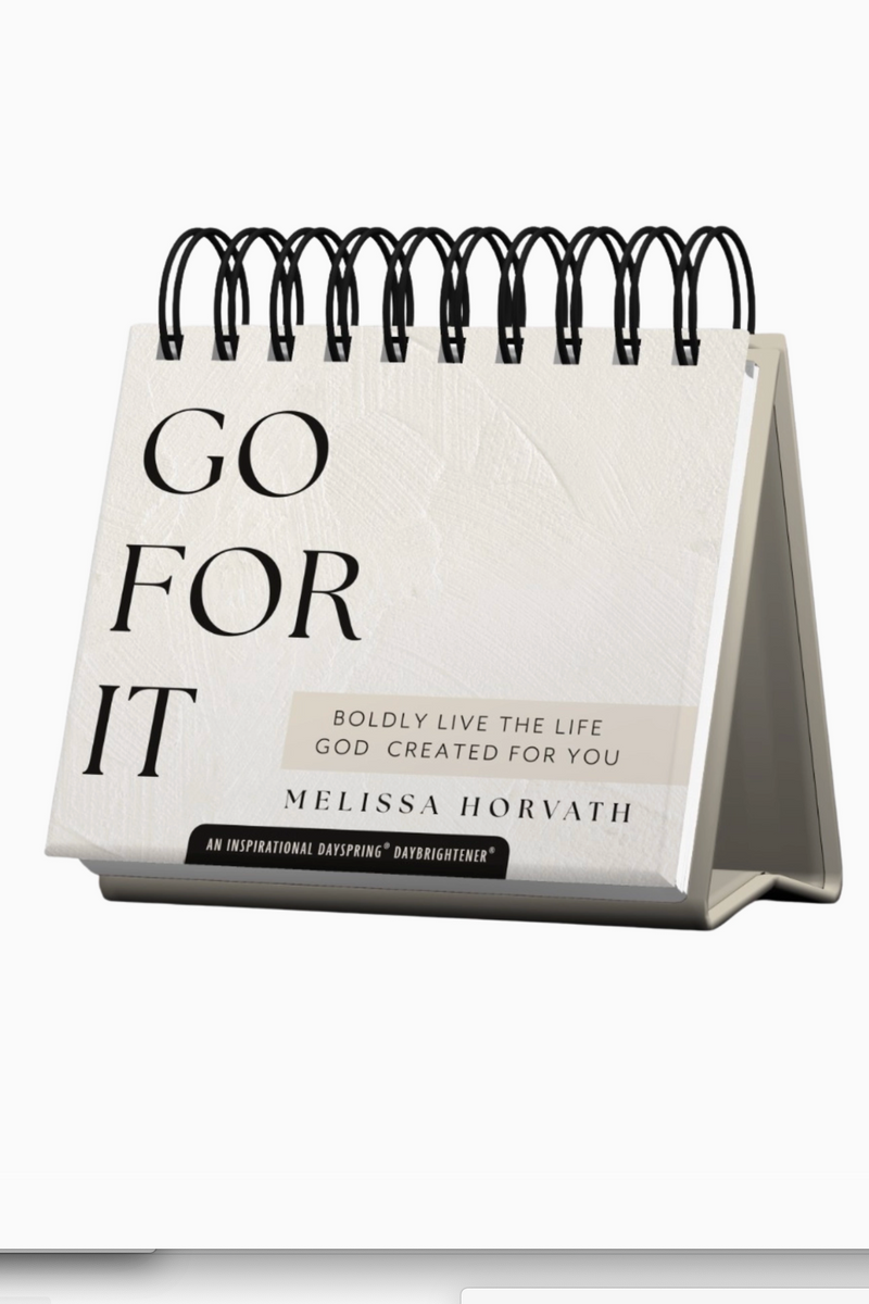 Go For It: Boldly Live the Life God Created for You -  Inspirational Perpetual Calendar