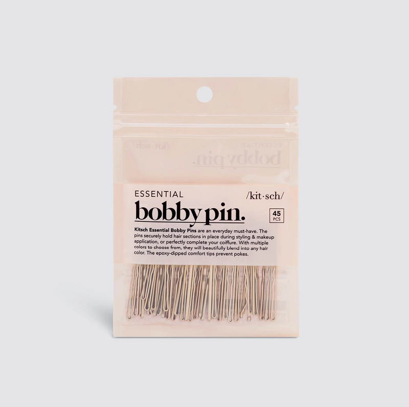 Essential Bobby Pins 45pc - Blonde