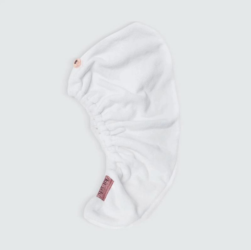 Kitsch Quick Dry Hair Towel - White