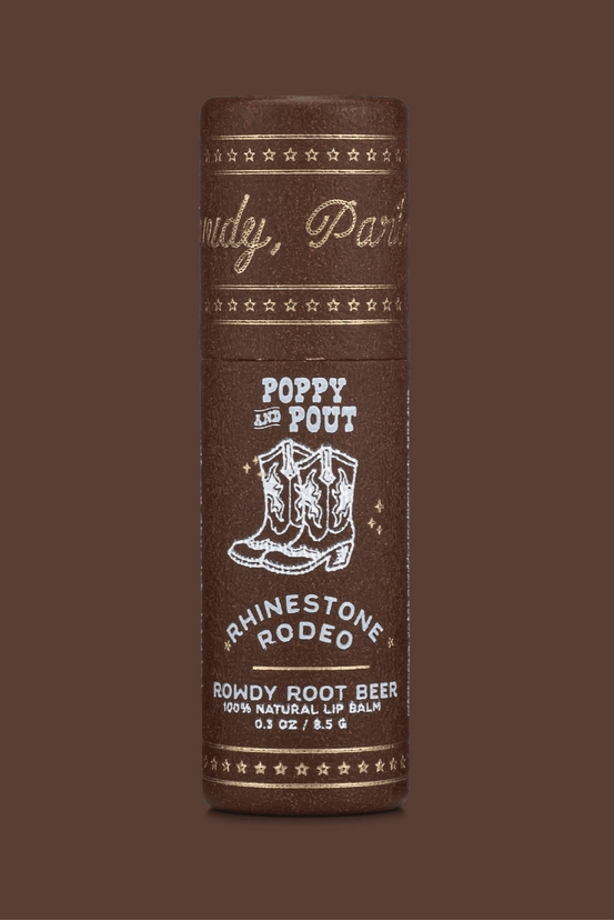 Rhinestone Rodeo - Rowdy Rootbeer Lip Balm