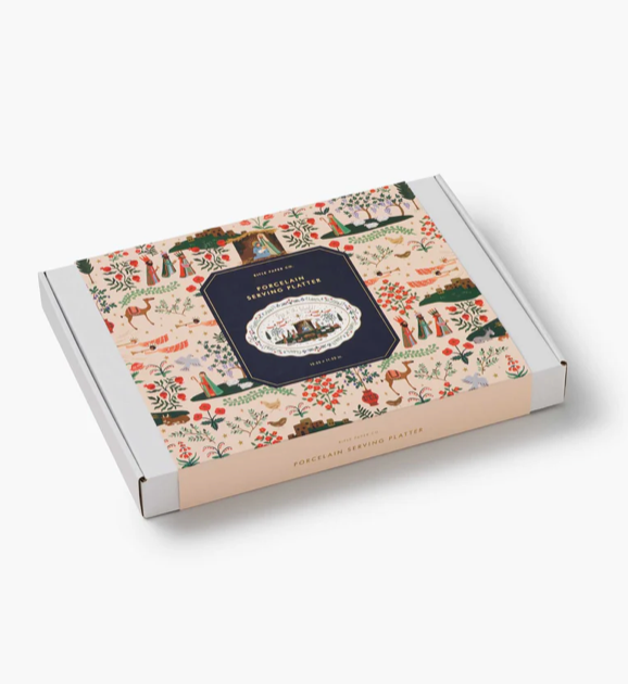 Nativity Porcelain Serving Platter | Rifle Paper Co.