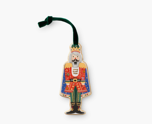 Nutcracker Brigade Porcelain Ornament | Rifle Paper Co.
