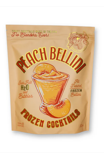 Peach Bellini Frozen Cocktails