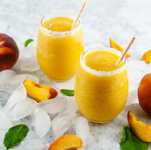 Peach Bellini Frozen Cocktails
