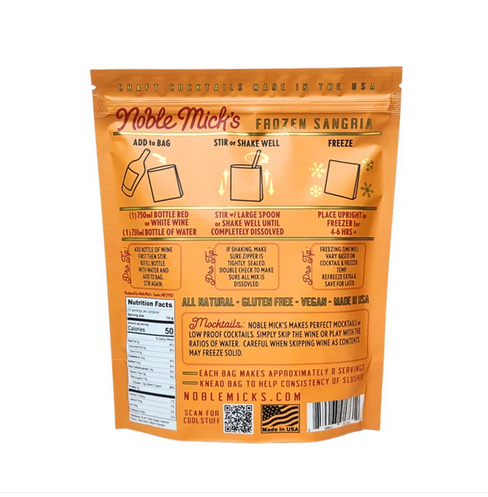 Sangria Frozen Cocktails