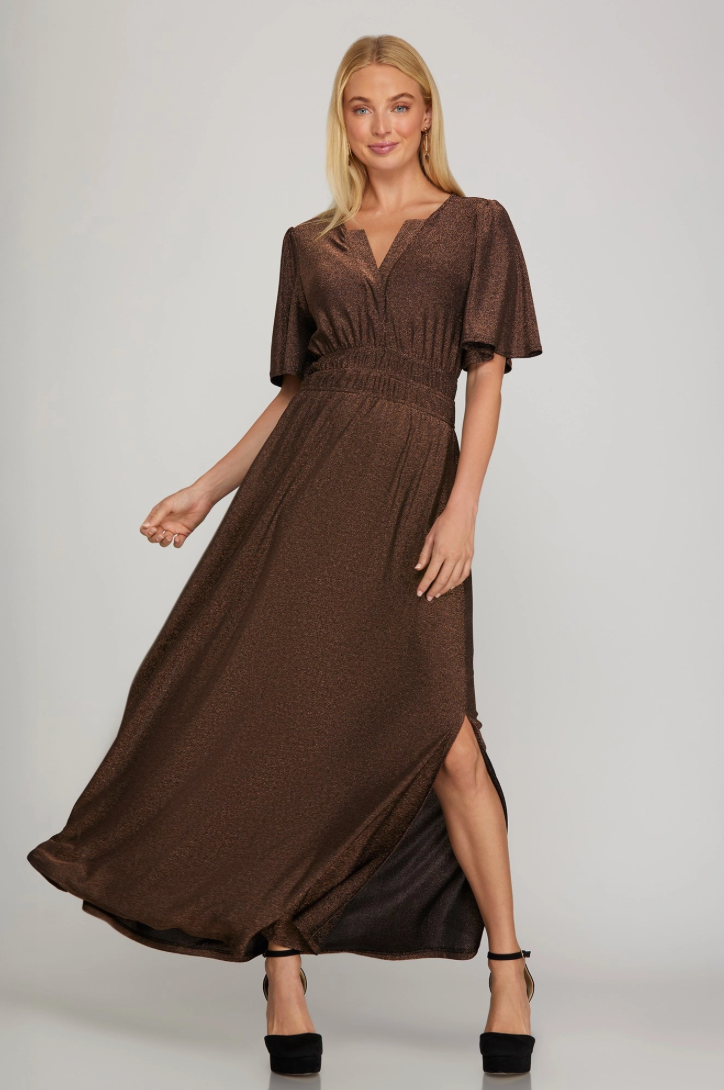 'Shimmering Through' Dress