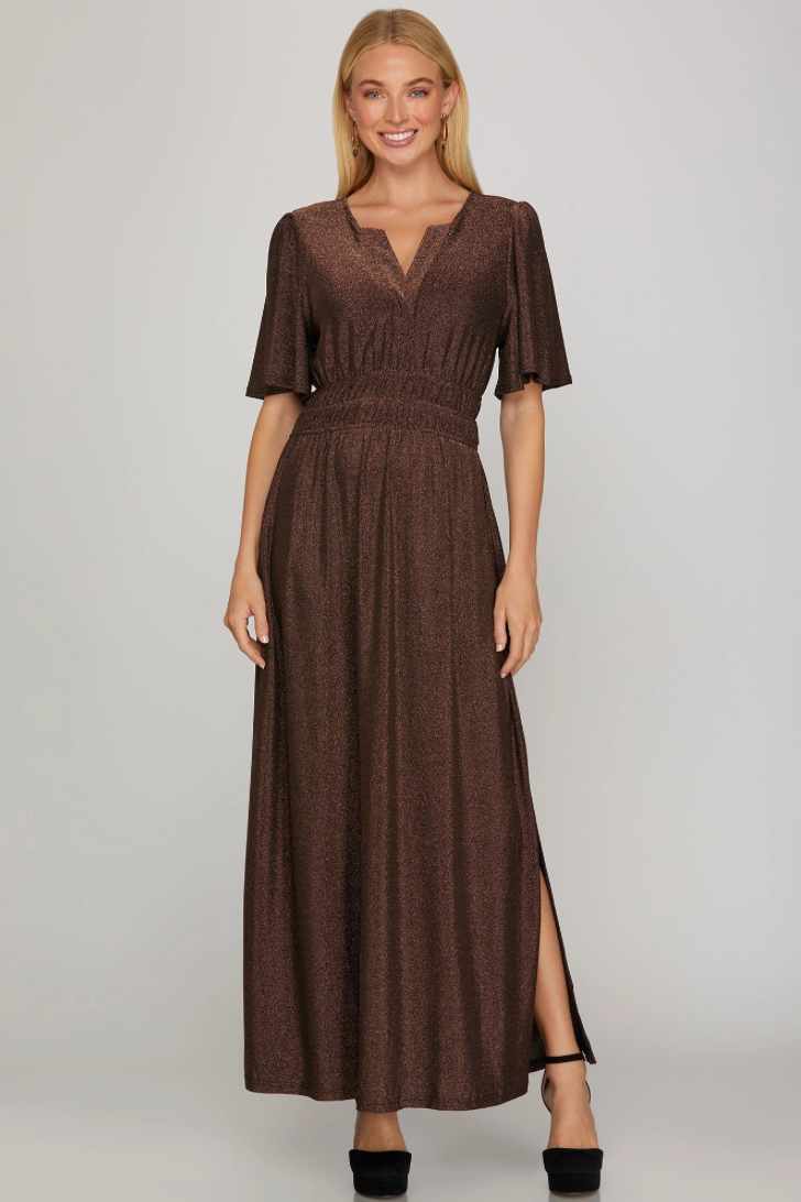 'Shimmering Through' Dress